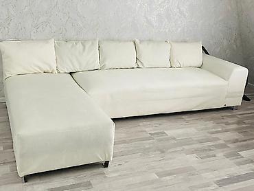 Divanlar: Künc divan – Madeyradan alınıb - Ölçü: 160/280 sm - Rəng: açıq krem - — 4