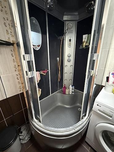 Душевая кабина Полукруглая, Покрытие: Тонированное