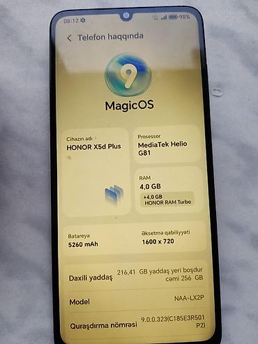 xiaomi lite 11: Honor 5c, 256 GB, rəng - Qara, İki sim kartlı — 2