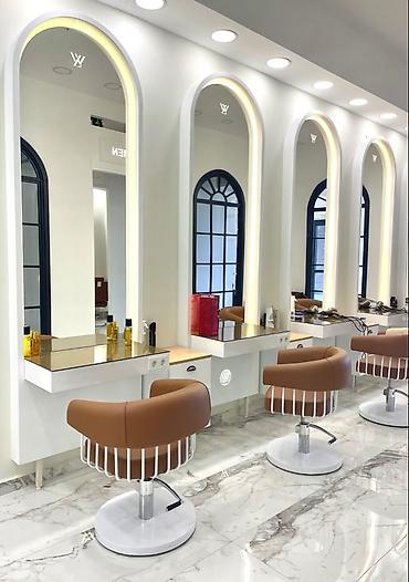 Салонные, медицинские комплекты мебели: Gözəllik salonları üçün tam interyer və mebel həlli - Salon bərbər — 2