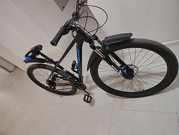 velosipedler 24: SUPER BIKE TK300 dağ velosipedi - Rəng: qara-göy dizayn - Çərçivə — 4