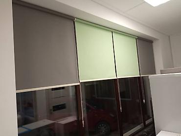 Жалюзи и рольшторы: Шторы роллштор однотонные жалюзи вертикальные, зебра день и — 5