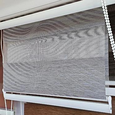 Zavese i draperije: Duo rolo zavese – kolekcija sa talasastim dezenom 👉sistem kačenja na — 2