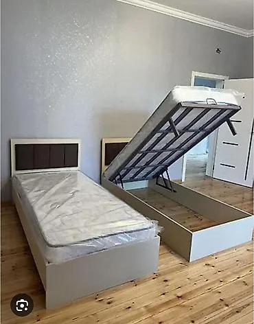 bazalı: Yeni, Təknəfərlik çarpayı, Bazalı, Matras ilə, Siyirməsiz, Azərbaycan — 1