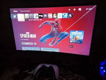 монитор для компьютера: Samsung oyun monitoru 27'inch ekran 144Hz. Cox ideal veziyyetdedir
