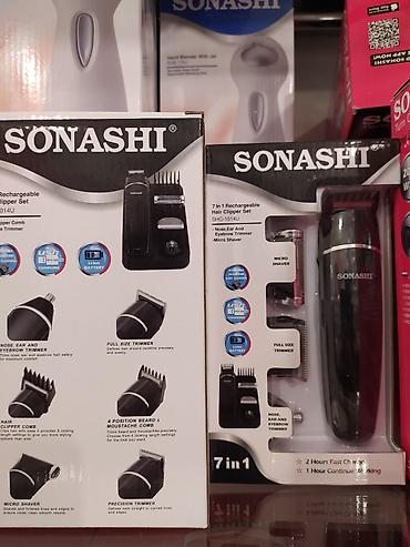 Trimmerlər və saç qırxan maşınlar: Sonashi 1014U - Trimmer dəsti 7n1 ⚙️Məhsulun xüsusiyyətləri:⬇️ Çox — 18