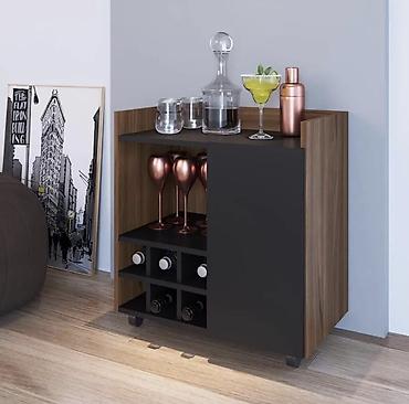 dolablar: Modern üslubda bar/kokteyl dolabı. Kompakt ölçüləri və funksional — 1