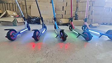 Elektrikli samokatlar: Скутер Elektrik Skuter – LED işıqlı, portativ şəhər nəqliyyatı — 4