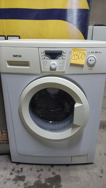 установка стиральной машинки: Стиральная машина Atlant, Б/у, Автомат, До 6 кг, Полноразмерная