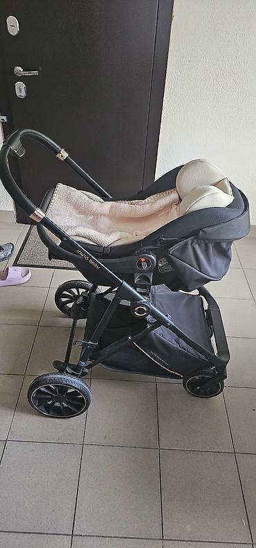 2 в 1: Детская коляска 2-в-1 IING BABY (шасси + автолюлька/переноска и — 1