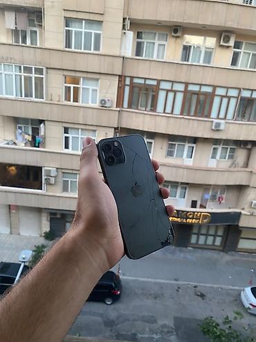 IPhone 12 Pro, 128 GB, Space Gray, Zəmanət, Qırıq, Barmaq izi lalafo.az -da IPhone 12 Pro, 128 GB, Space Gray, Zəmanət, Qırıq, Barmaq izi
