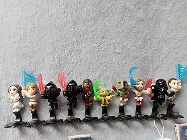 star wars kinder: STAR WARS DƏST ŞƏKİLDƏ ALANA 15 AZN Kolleksiya fiqurları dəsti Biri 2 — 2
