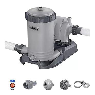 seyf kassa: Peşəkar Bestway 58391 Flowclear™ Kartricli Filtr-Nasosu (9.463 L/saat) — 1