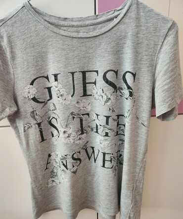 pamucne majice arilje: Guess, XS (EU 34), Cotton, color - Grey