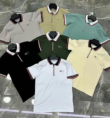 футболки с воротником: Мужская футболка, Все размеры, Lacoste, Новый, Платная доставка — 1