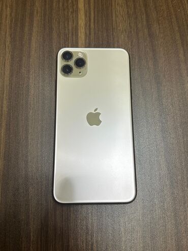 iphone 11 ucuz qiymete: IPhone 11 Pro Max, 64 GB, Matte Gold, Barmaq izi, Simsiz şarj, Face ID