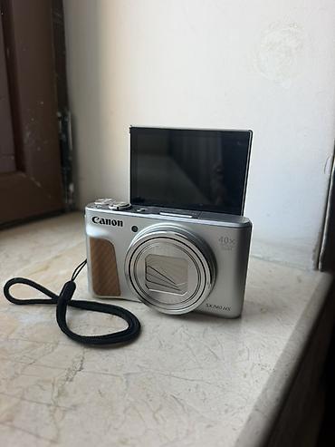 Фотоаппараты: Canon PowerShot SX740 HS fotoaparatı Gutusu ve akumulatori ile - Rəng — 4