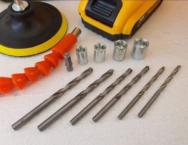 Akumulatorske bušilice: Prodajem novu i kvalitetnu aku bušilica (šrafilica) DEWALT sa čekićem — 7