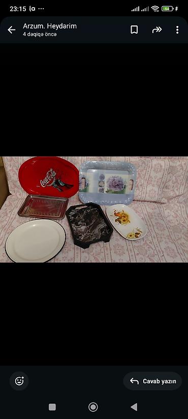 Digər qab-qacaq və mətbəx ləvazimatları: Hamısını götürənə 1 manat çoxu təzədi köçlə bağlı satılır ucuz -da lalafo.az — 2 Digər qab-qacaq və mətbəx ləvazimatları: Hamısını götürənə 1 manat çoxu təzədi köçlə bağlı satılır ucuz — 2