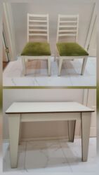 Masalar: Mətbəx masası, İşlənmiş, Açılmayan, Laminat, Dördbucaq masa — 1