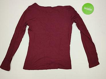 bordowe: T-shirt damski, rozmiar S — 3