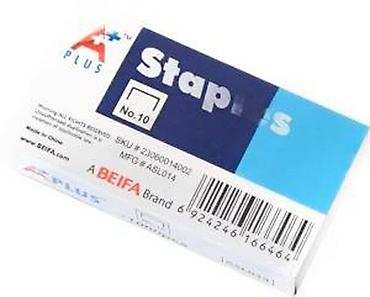 Heftalice: A+ Plus spajalice za heftalicu – No.10 - Tip: spajalice (heftice) za — 5