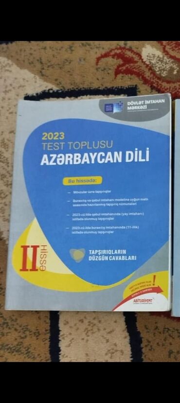 Testlər: İngilis dili Testlər 11-ci sinif, 1-ci hissə, 2023 il — 4