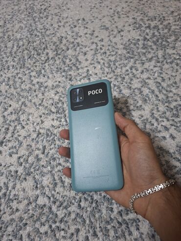 Infinix: Poco C40, 64 GB, rəng - Yaşıl, Zəmanət, Düyməli, Sənədlərlə