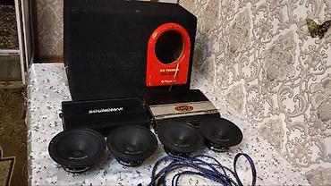 kalonka kabeli: Avtomobil audio dəsti Tərkib: - Subwoofer qutusu: Big Thunder — 1