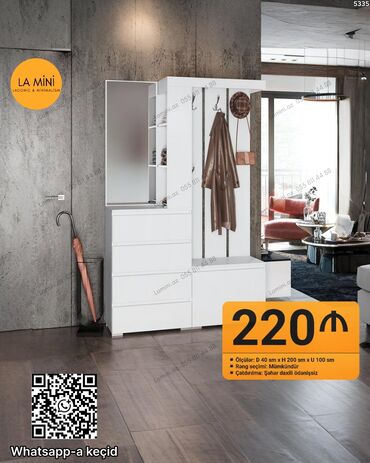 qehve demleyen: Düz dolab, Dəhliz üçün, Qarderob, Korpuslu