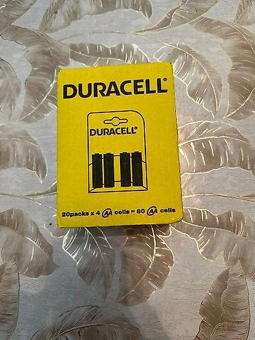 duracell qiymeti: Məhsul: Duracell AA (LR6/MN1500) alkalin batareyalar – toplu qutu - — 1