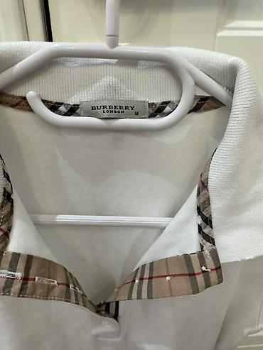 ag cins: Polo köynək, Burberry, M, rəng - Ağ — 2