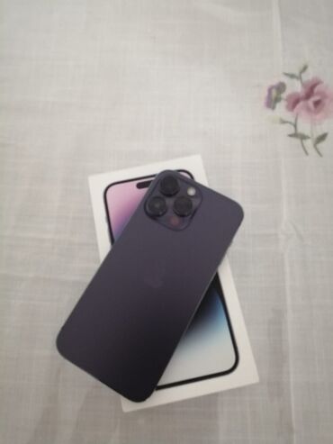 Apple iPhone: IPhone 14 Pro Max, 128 GB, Deep Purple, Face ID