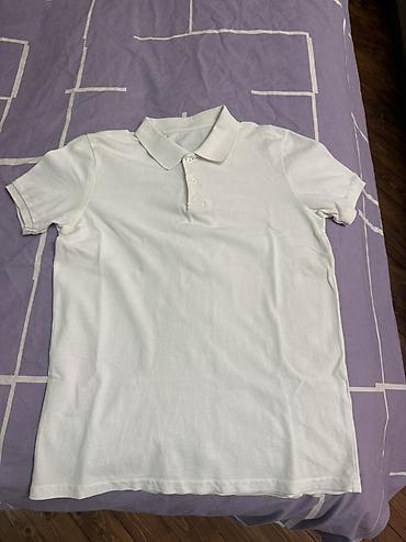 brend geyim: Polo köynək, M, rəng - Ağ — 1