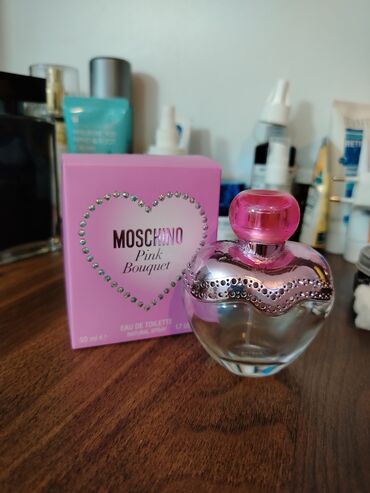 Ətriyyat: Yeni original Moschino Pink boquet 50 ml