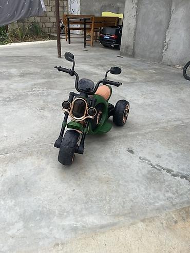 usaq masını: Uşaq üçün elektrikli üçtəkərli motosiklet - Dizayn: Yaşıl-göyərti — 3