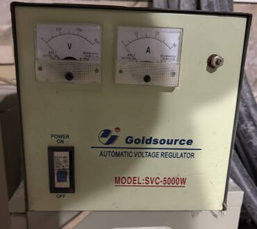 Stabilizatorlar: Stabilizator (tənzimləyici) Goldsource SVC - 5000W 5 Kilovatliq yaxşi