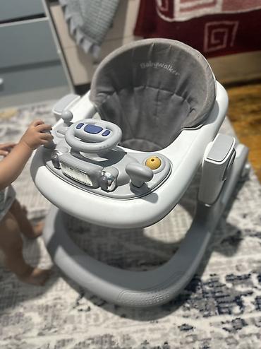ходунок chicco space: Детские ходунки Babywalker в серо-белом цвете. Удобная модель для — 3