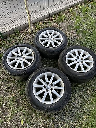 Литые Диски R 17 Toyota, Комплект, отверстий - 5, Б/у