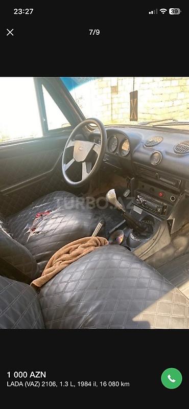 qaz balonu qiymətləri: VAZ (LADA) 2106: 1.3 l | 1982 il 16080 km Sedan — 7