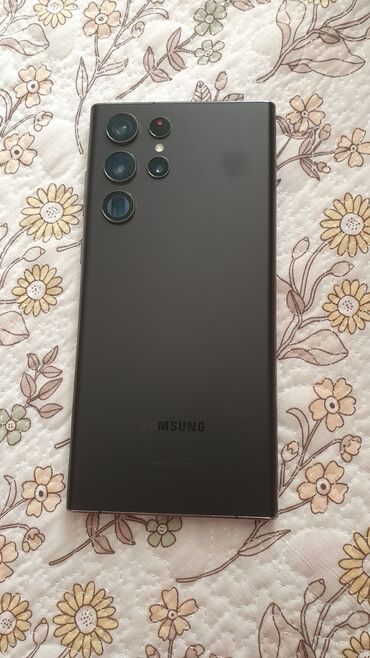 цена самсунг с 23 ультра в бишкеке: Samsung Galaxy S22 Ultra, Колдонулган, 512 ГБ, түсү - Кара, eSIM