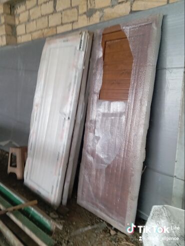 Plastik qapılar: Plastik pecereler qapilar muxtelif olcude var demir qapi dsrvazalar — 9