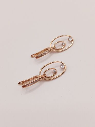 Серьги: Серьги, Женские, Вставка: Фианит, Новый — 14