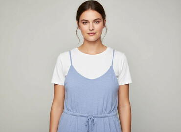 niebieska koszula damska h m: H&M Basic, Комбінезон жіночий, розмір XL