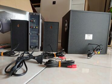 Dinamiklər və kolonkalar: Yeni Edifier Kolonka, Növ - Portativ, rəng - Qara — 14