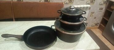 Tava-qazan dəstləri: Qazan, rəng - Boz, Alpina, Azərbaycan — 9