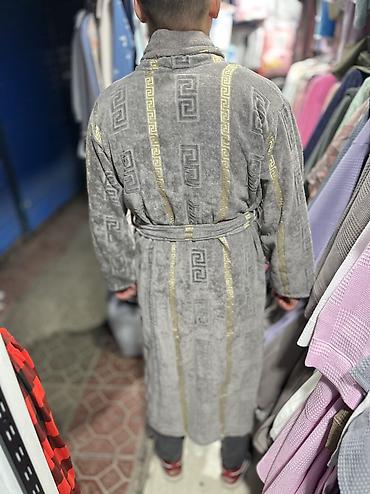 Домашние костюмы: Мужской банный халат ✨ 💯 хлопок | M L XL 2XL 3XL 4XL 0-2500 сом — 8