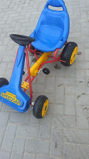 dəmir oyuncaq maşınlar: Uşaq pedallı kartinq maşını – GTOYS 88 SPEEDCAR uşaq velomobili — 1