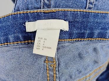 jeansy mango: H&M, Szorty damskie, rozmiar S — 4