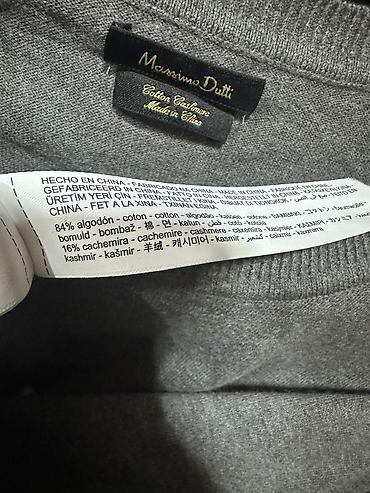 Şəxsi əşyalar: Sviter, Massimo Dutti, L, rəng - Boz — 6